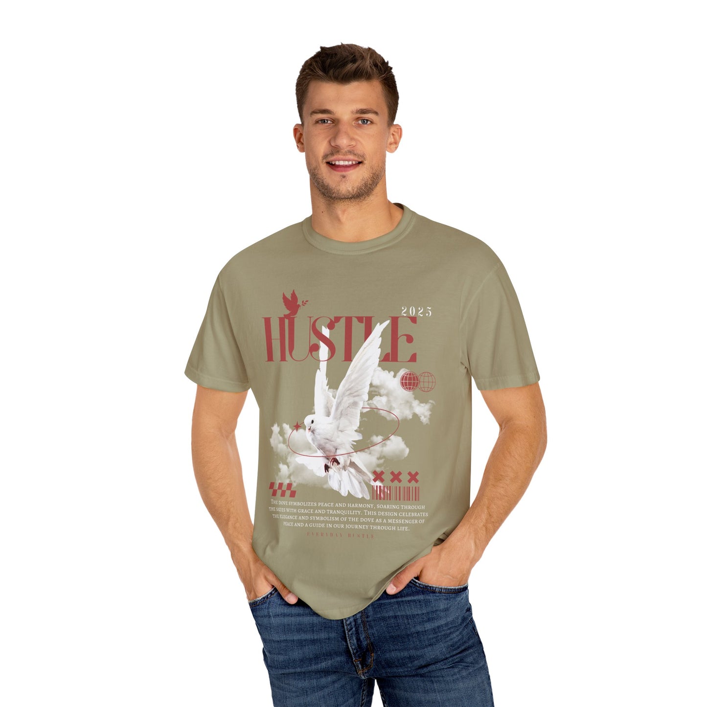 "Messenger of Peace" – Everyday Hustle Dove Tee (2025 Edition)