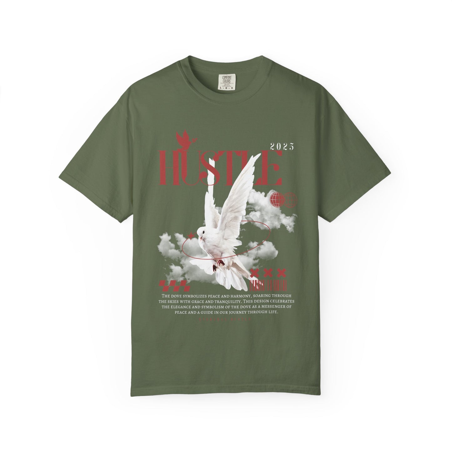 "Messenger of Peace" – Everyday Hustle Dove Tee (2025 Edition)