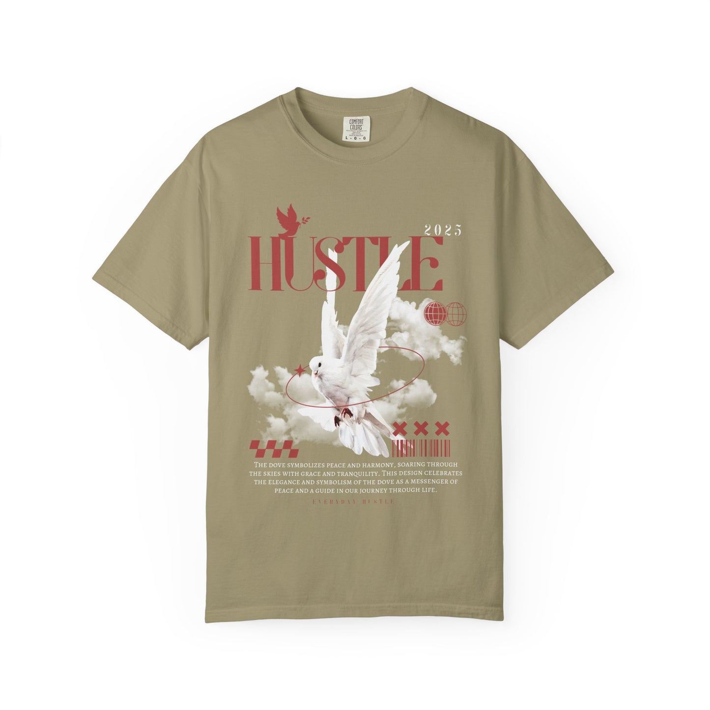 "Messenger of Peace" – Everyday Hustle Dove Tee (2025 Edition)