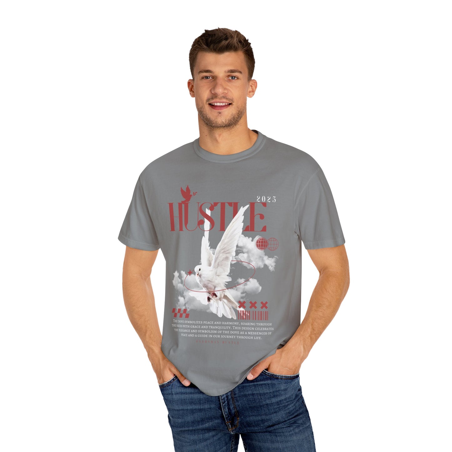 "Messenger of Peace" – Everyday Hustle Dove Tee (2025 Edition)