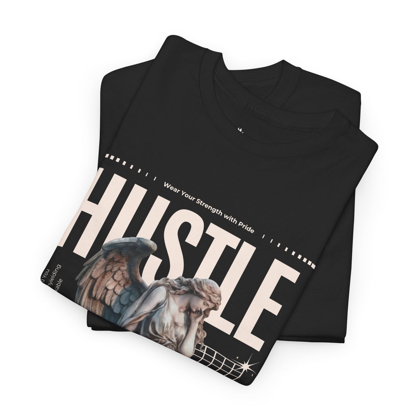 Hustle Graphic Tee, Motivational Tee, Unisex Cotton Shirt, Casual Wear, Streetwear Fashion, Gift for Entrepreneurs