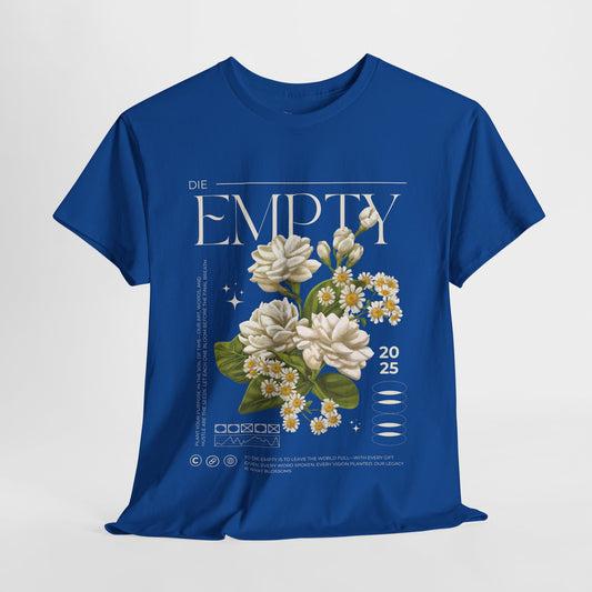Floral Unisex Heavy Cotton Tee | Casual Wear, Spring Fashion, Vintage Style, Gift for Her, Nature Lover